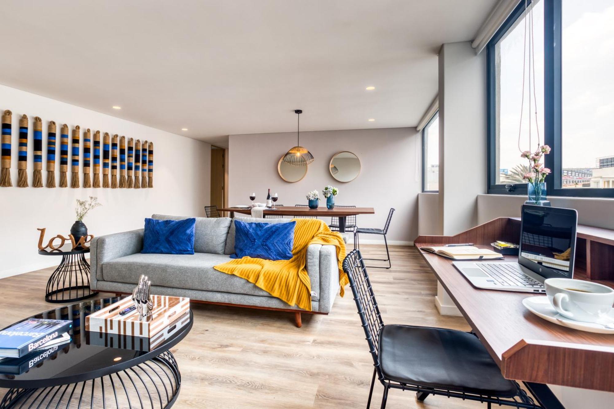 Uliv Family Apartments Polanco Kota Meksiko Ruang foto